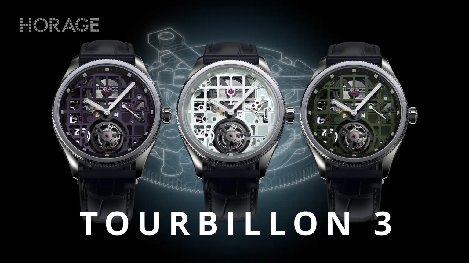 Tourbillon 3 Skeleton Relik